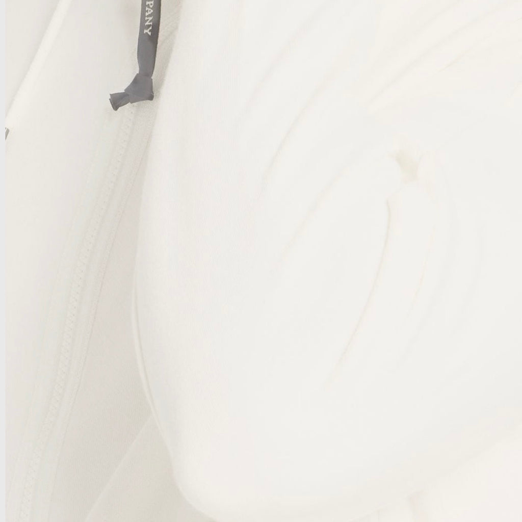 Sweat Zippé à Capuche C.P. Company Premium - Blanc