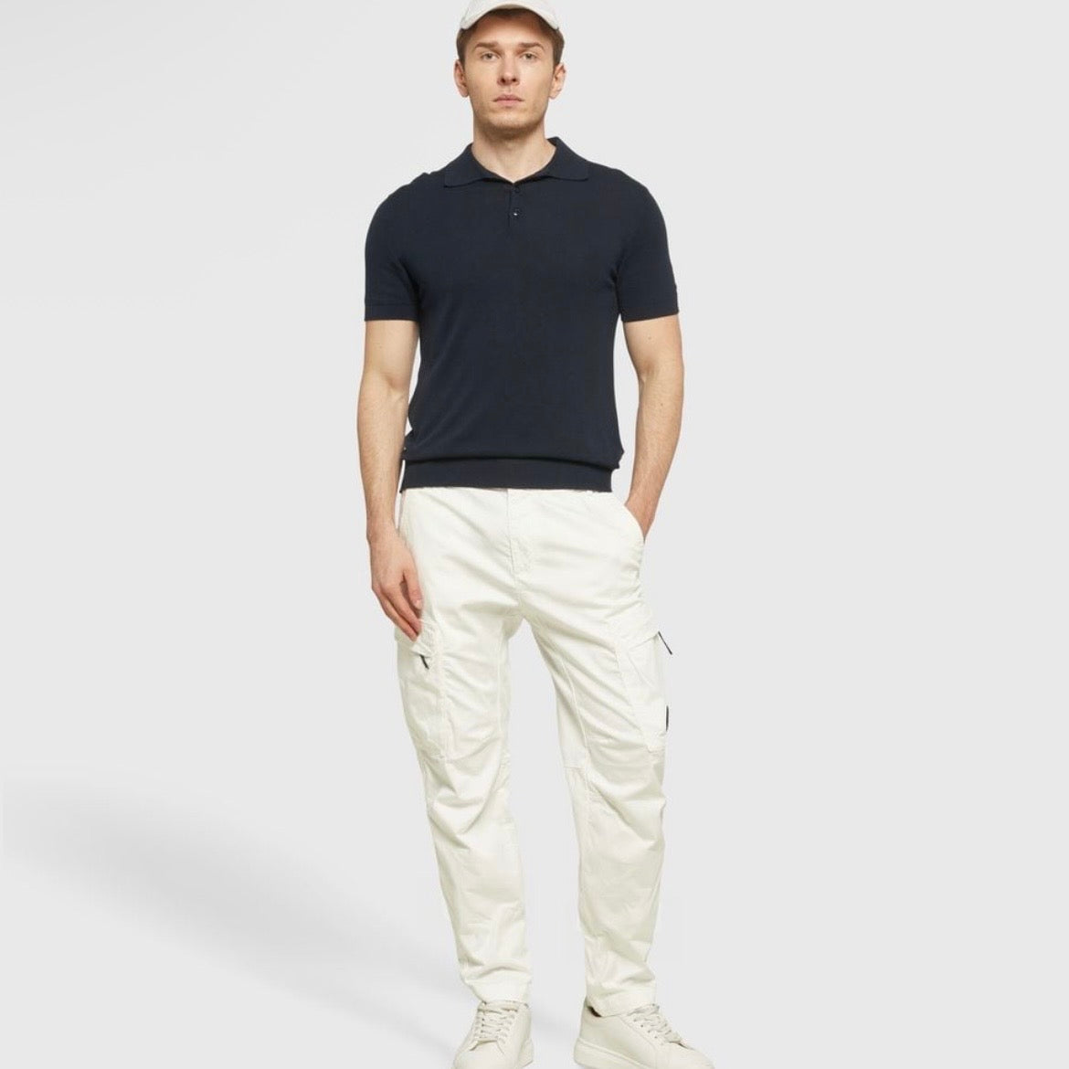 Pantalon Cargo CP Company - Écru