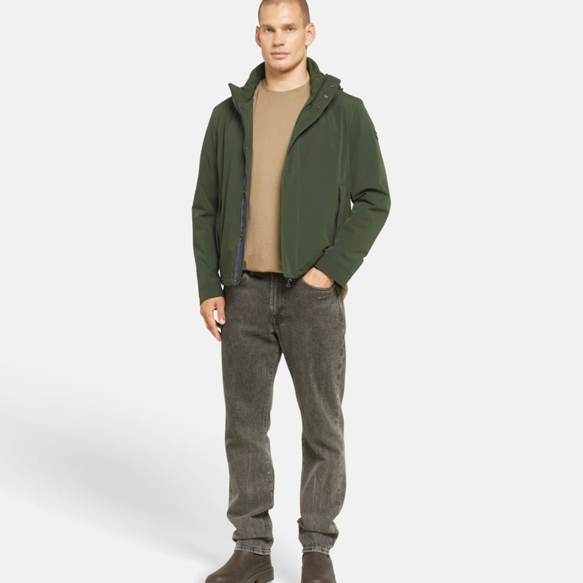 Blouson à Capuche Paul & Shark — Kaki