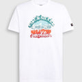 T-shirt Paul & Shark — Blanc Yachting Vintage