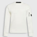 Sweat Col Rond C.P. Company - Blanc