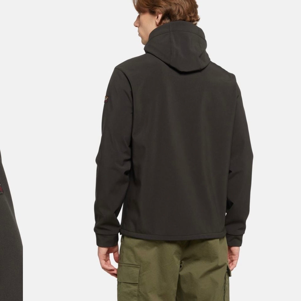 Veste Softshell à Capuche Paul & Shark — Noire