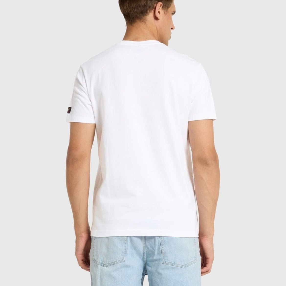 T-shirt Paul & Shark — Blanc Yachting Vintage