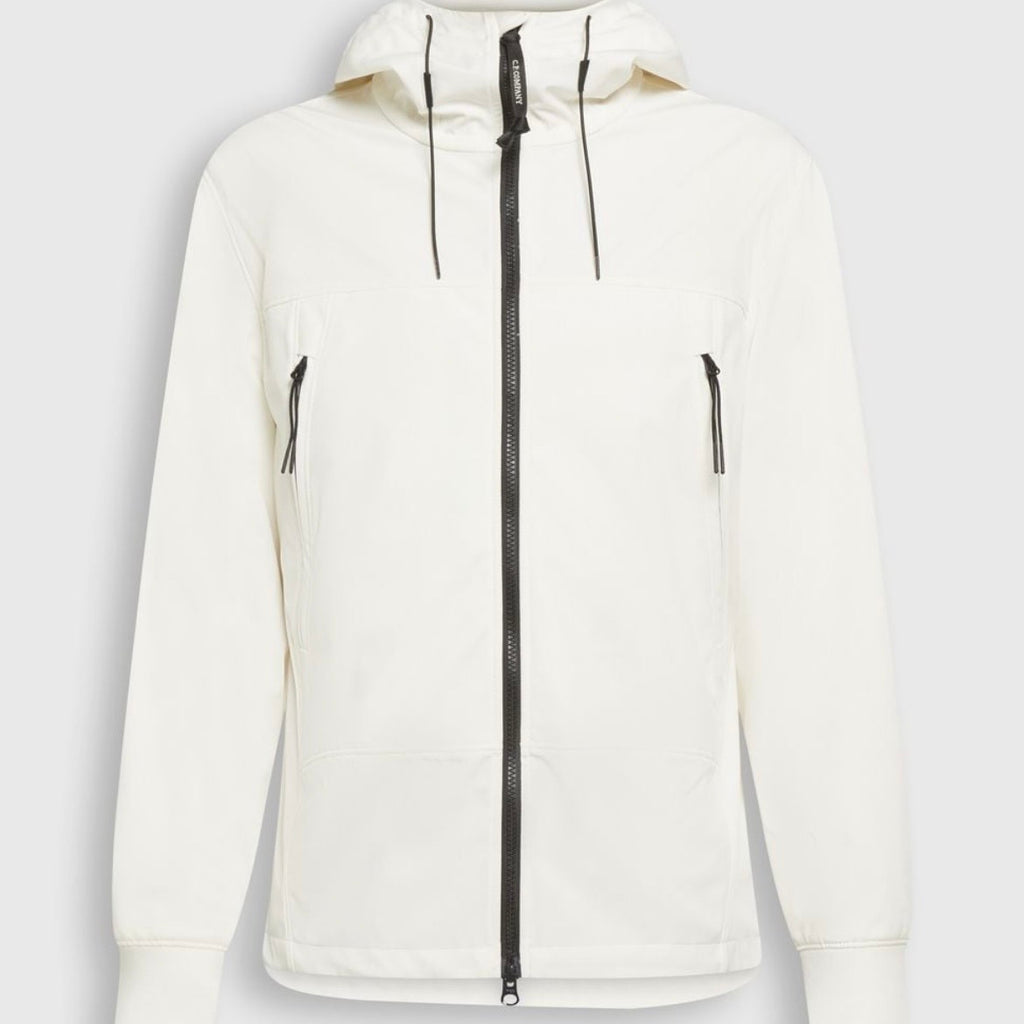 Veste à Capuche C.P. Company lunettes - Écru