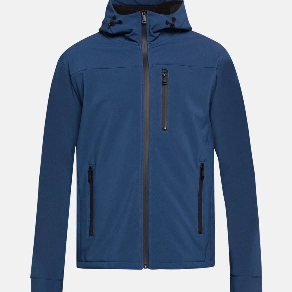 Veste Softshell à Capuche Paul & Shark — Bleu Marine