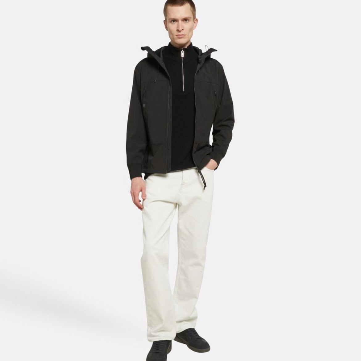 Veste à Capuche C.P. Company lunettes - Noir