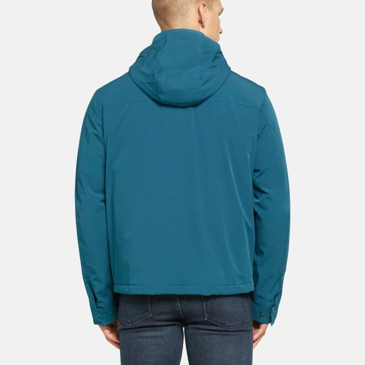 Blouson à Capuche Paul & Shark — Bleu Pétrole