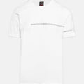 T-shirt Paul & Shark — Blanc Bande Logo