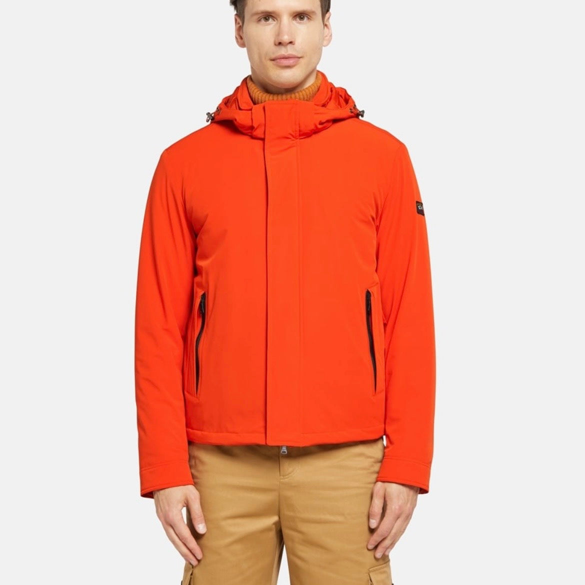 Blouson à Capuche Paul & Shark — Orange