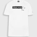 T-shirt Paul & Shark — Blanc Logo Bandeau