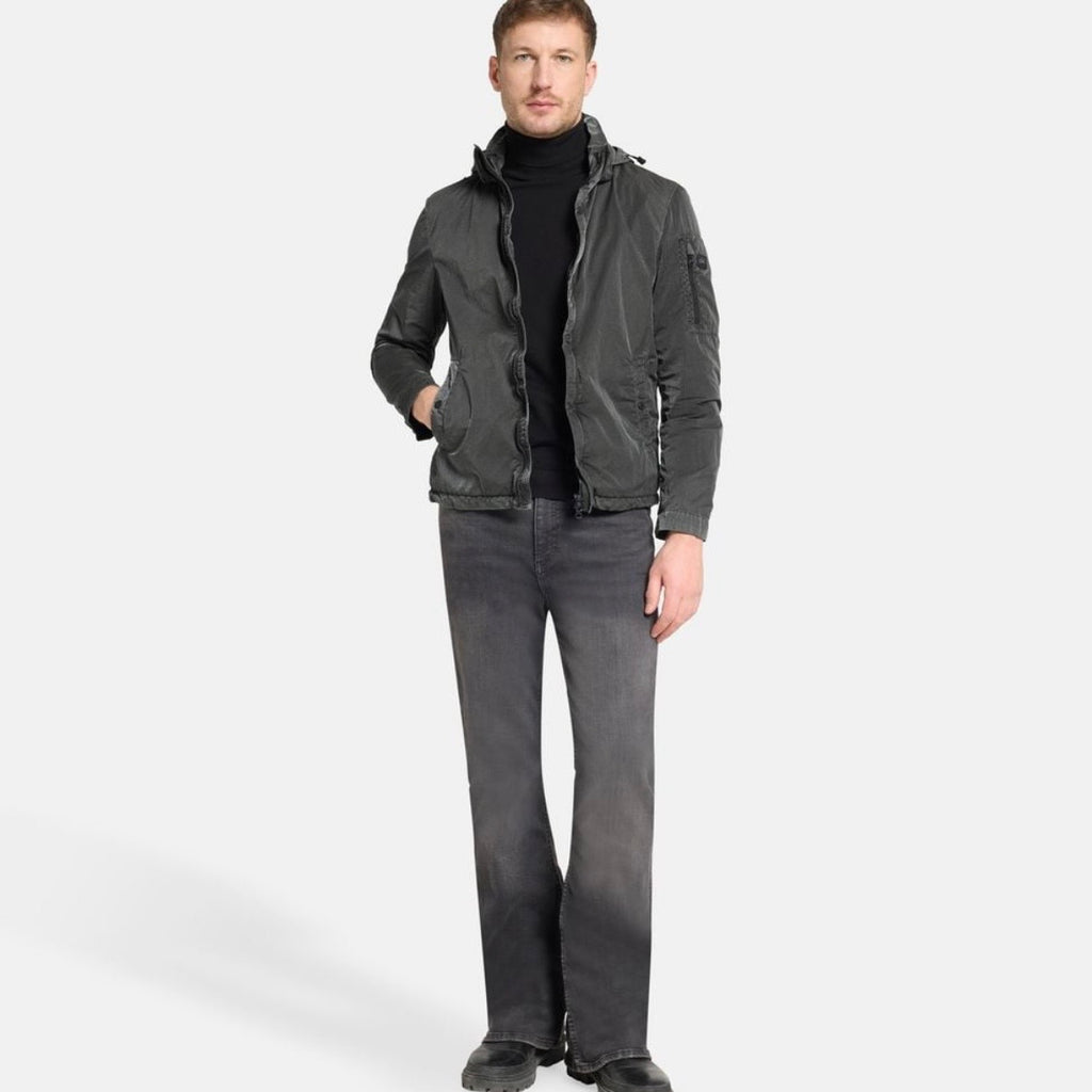 Veste Courte à Capuche Paul & Shark — Gris Anthracite