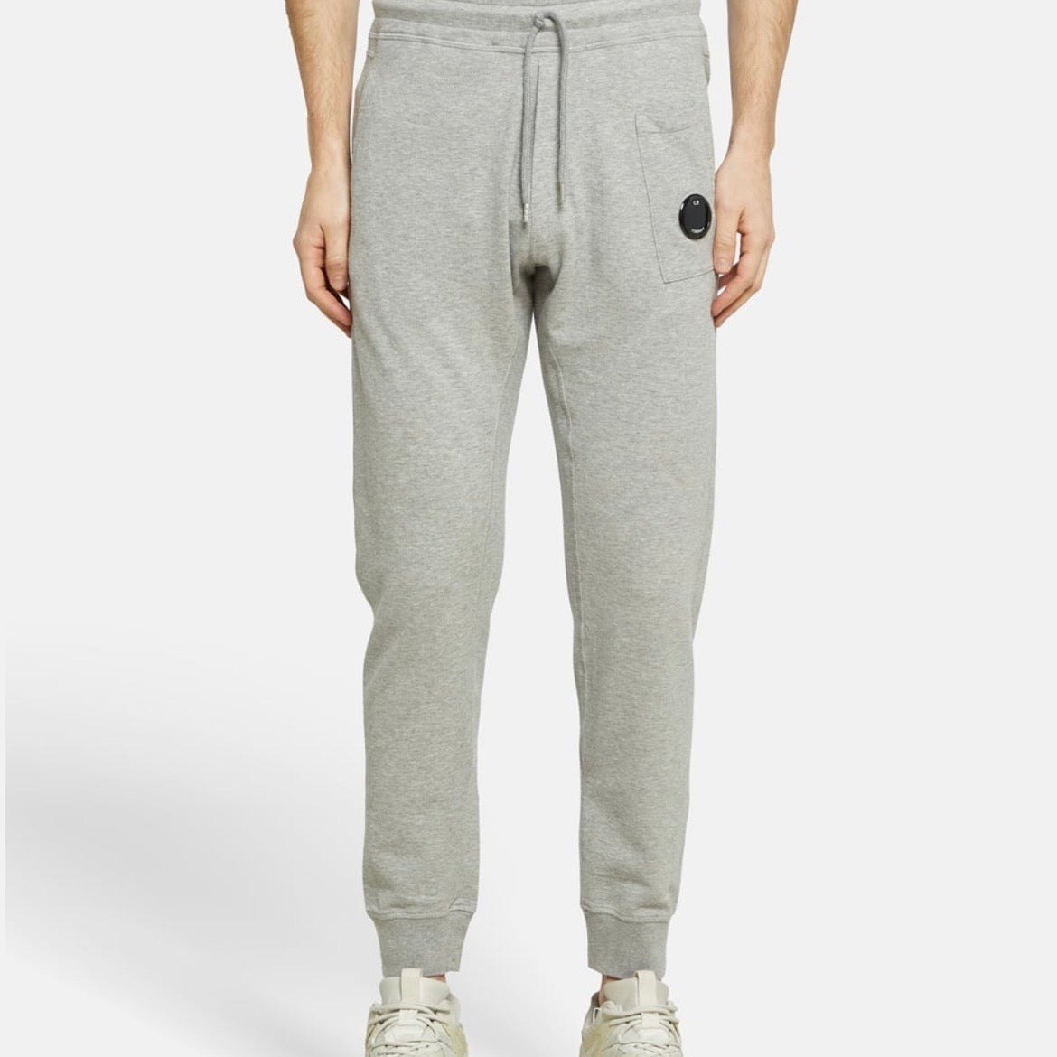 Pantalon Jogging CP Company — Gris Chiné Clair