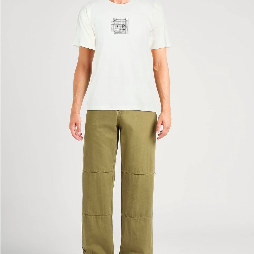 T-Shirt C.P. Company Metropolis Series - Blanc