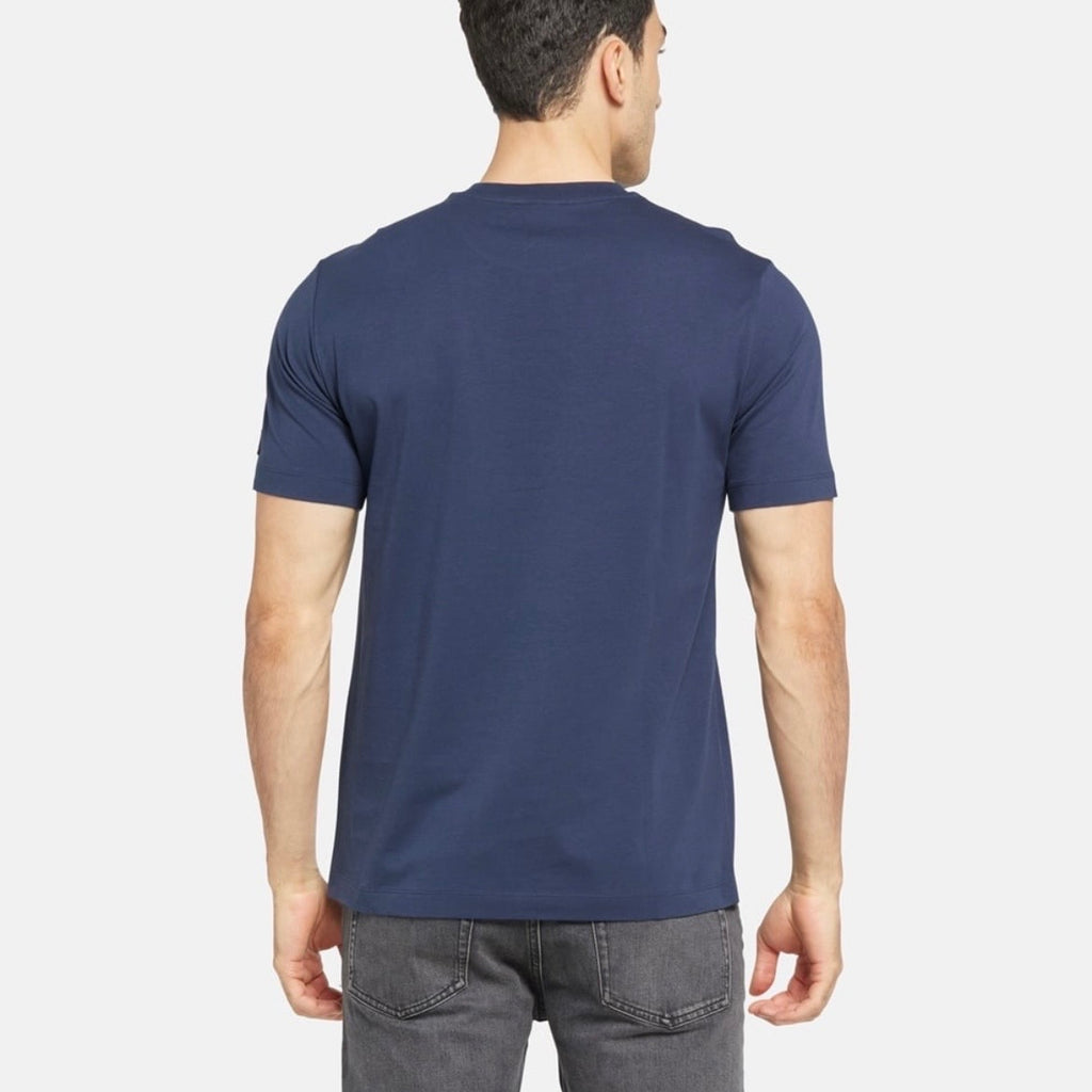 T-shirt Paul & Shark — Bleu Marine Requin Orange