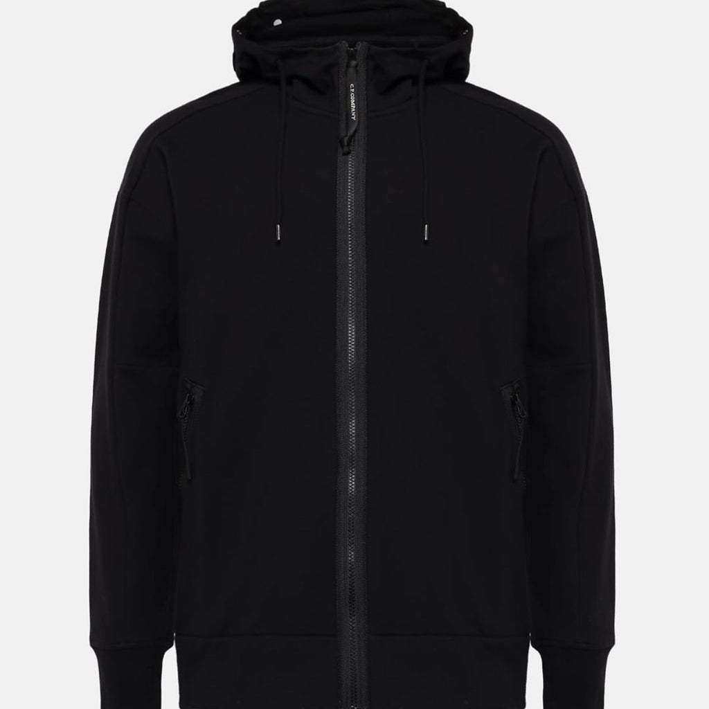 Sweat Zippé à Capuche C.P. Company Premium - Noir