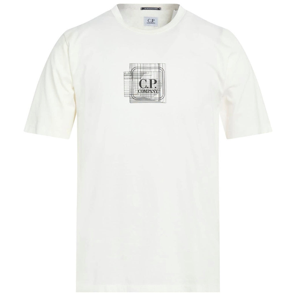 T-Shirt C.P. Company Metropolis Series - Blanc