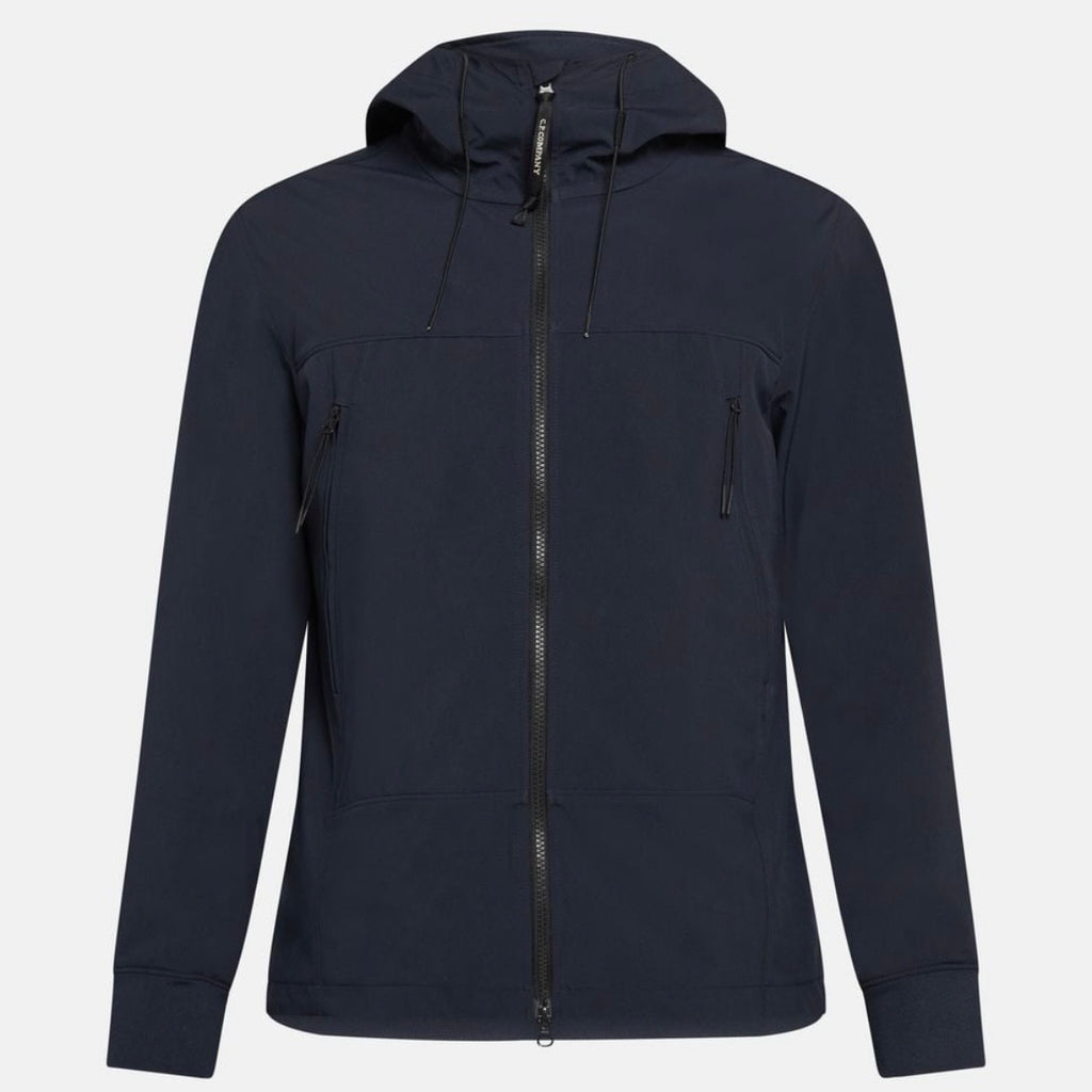 Veste à Capuche C.P. Company lunettes Bleu Marine