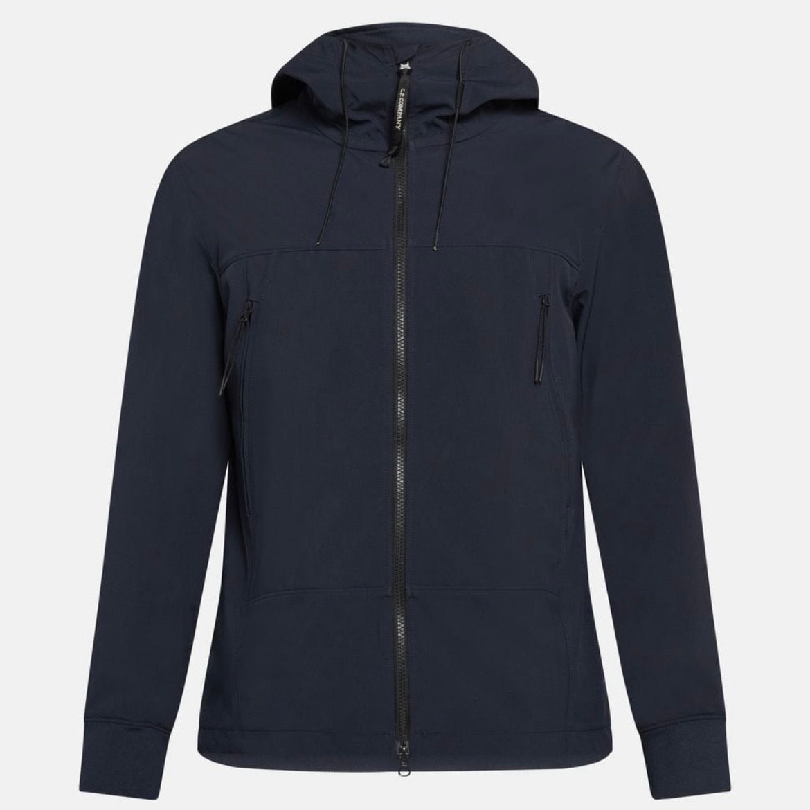 Veste à Capuche C.P. Company lunettes Bleu Marine