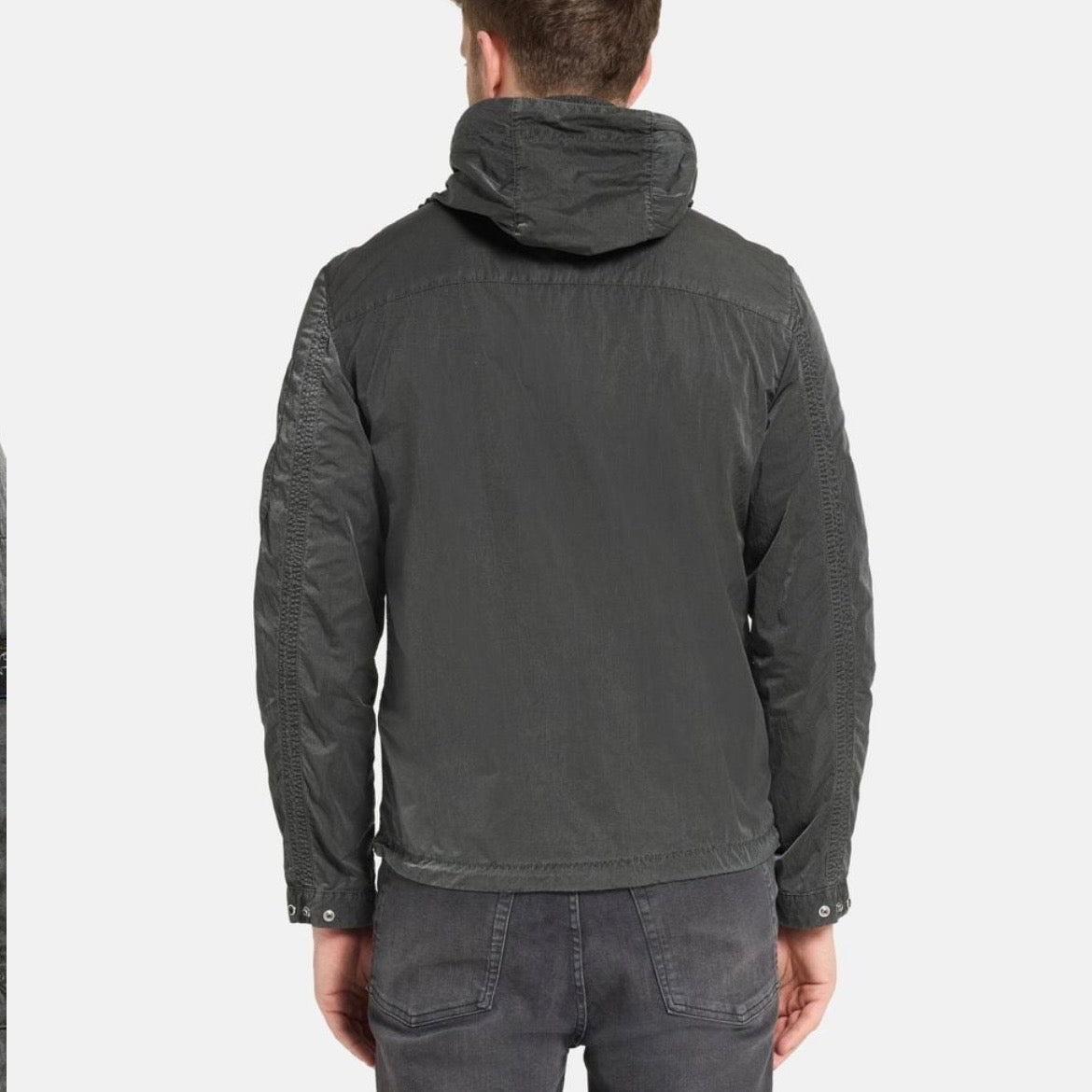 Veste Courte à Capuche Paul & Shark — Gris Anthracite