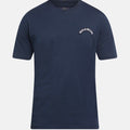 T-shirt Paul & Shark — Bleu Marine Patch Arqué