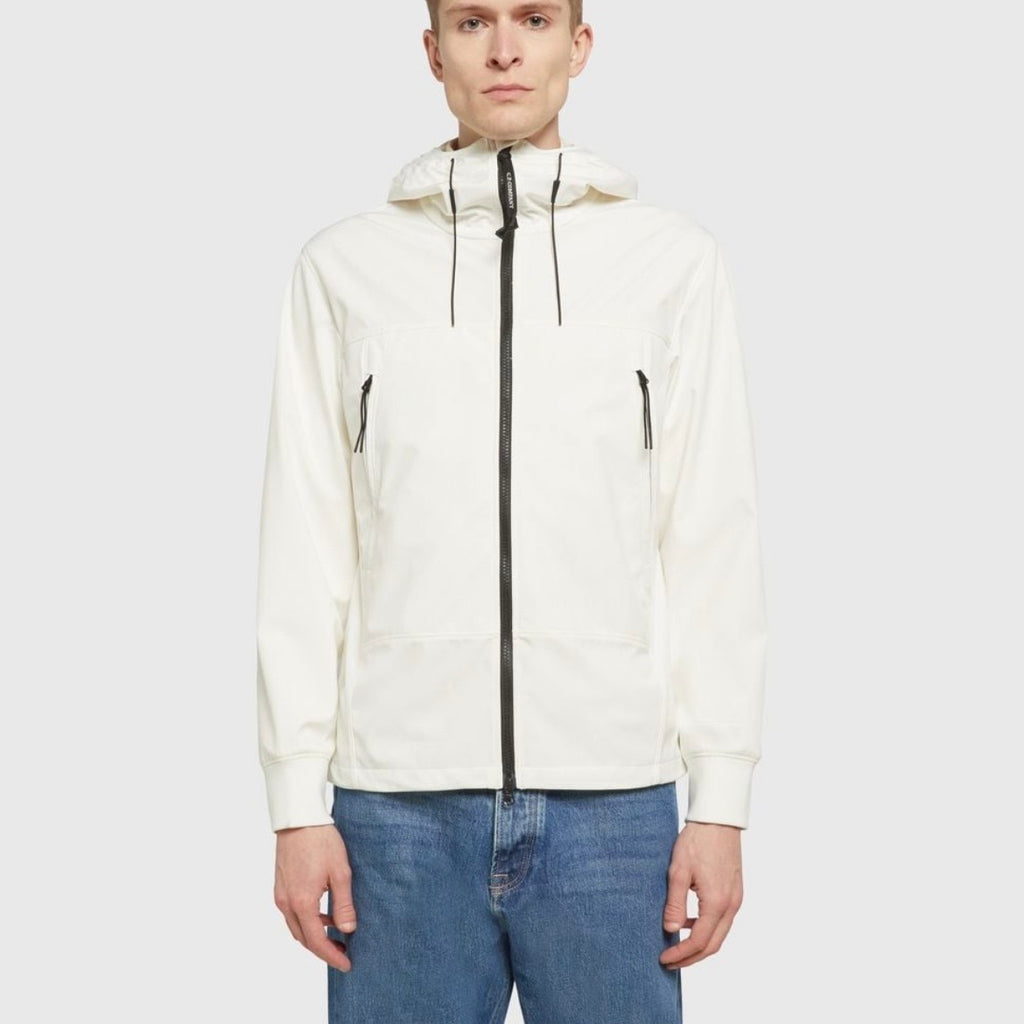 Veste à Capuche C.P. Company lunettes - Écru