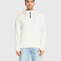 Sweat Zippé à Capuche C.P. Company Premium - Blanc