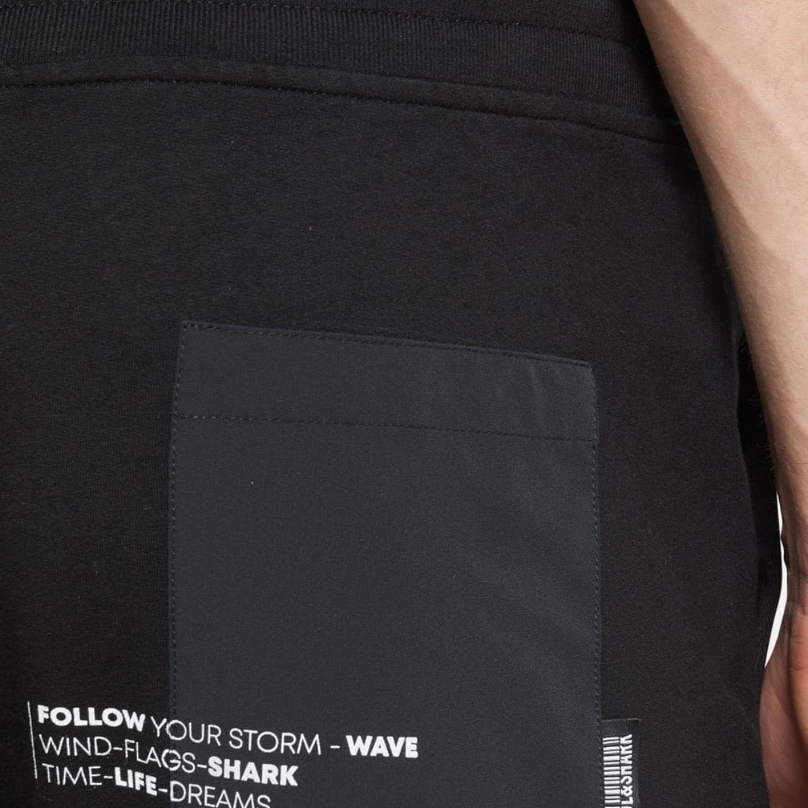 Pantalon Jogging Paul & Shark Wave — Noir
