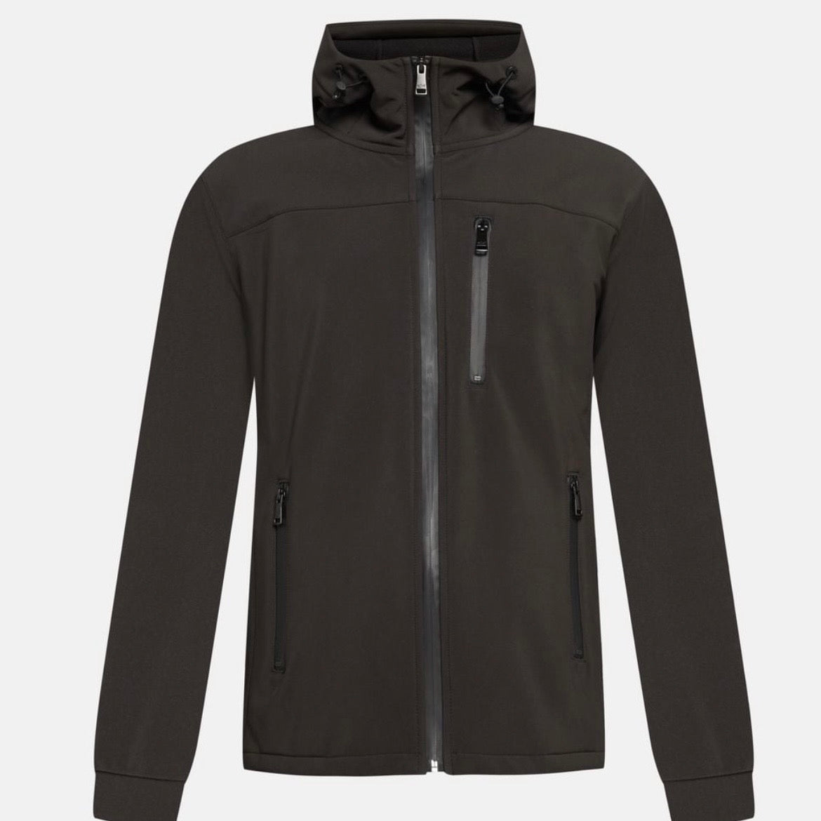 Veste Softshell à Capuche Paul & Shark — Noire