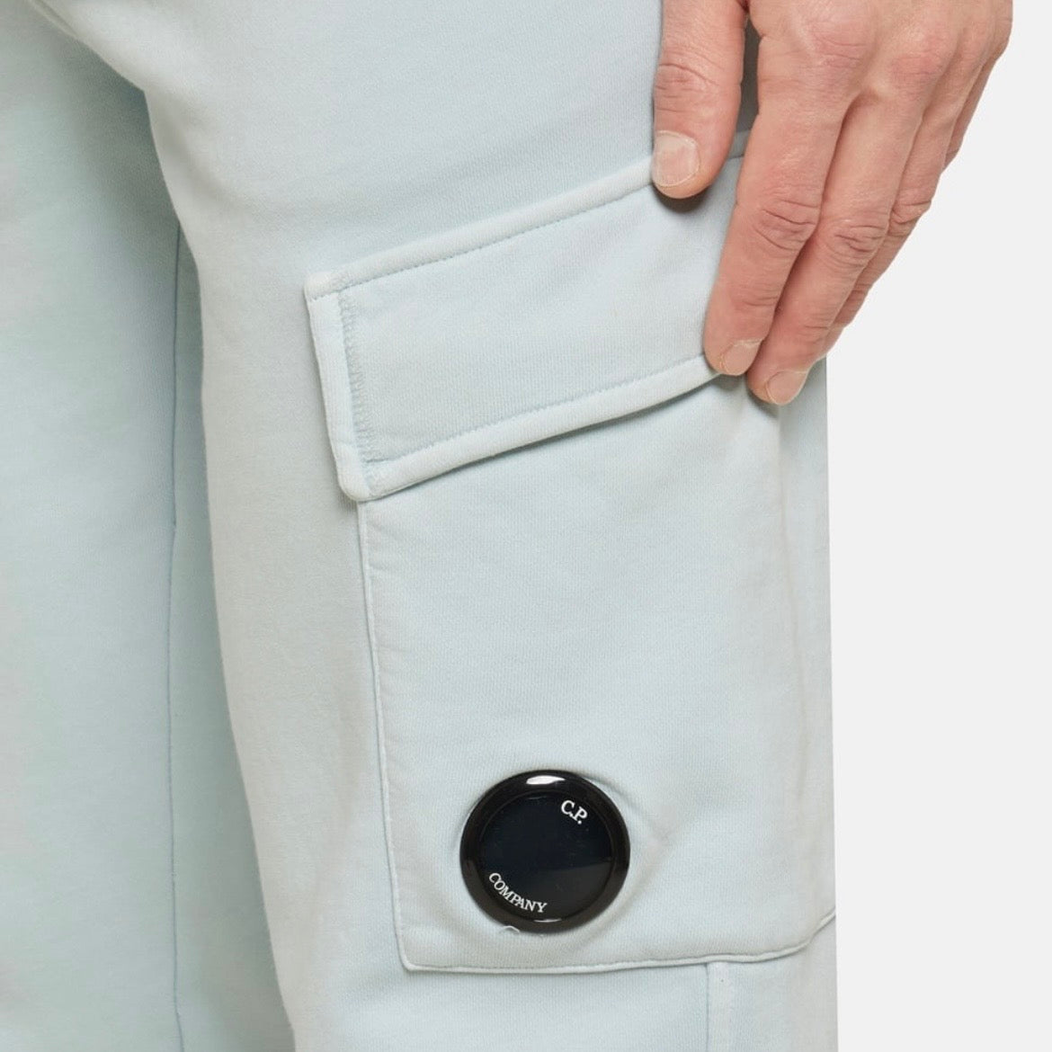 Pantalon Jogging CP Company — Gris Menthe