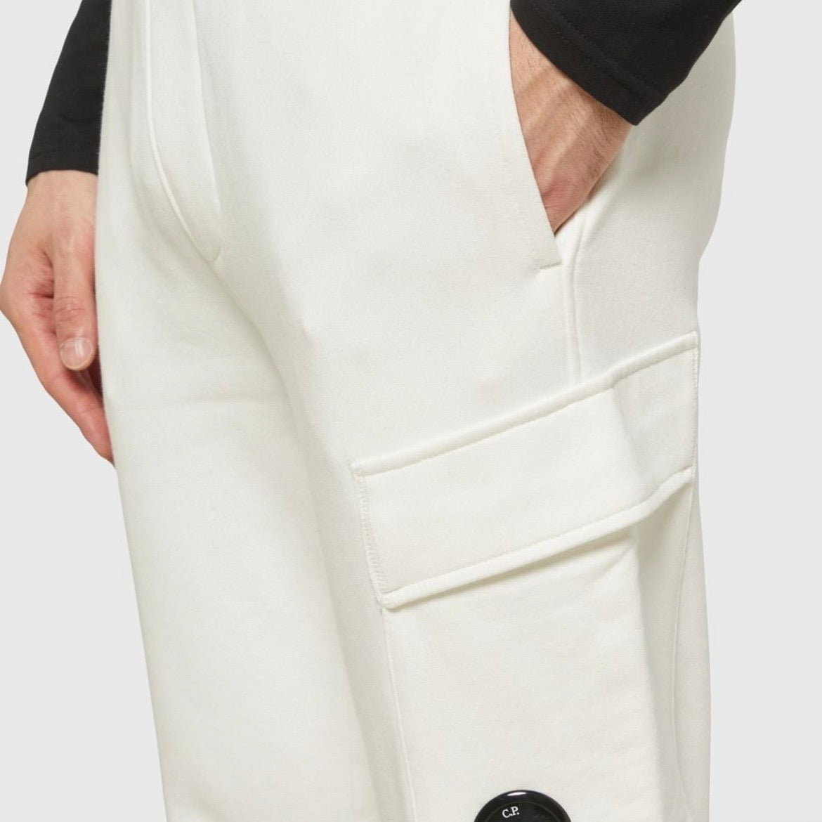 Pantalon Jogging CP Company — Blanc