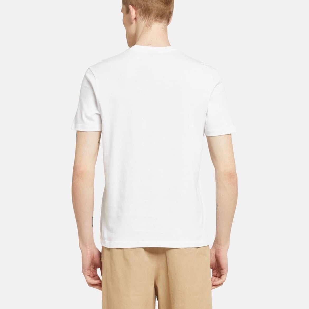T-shirt Paul & Shark — Blanc Logo Requin