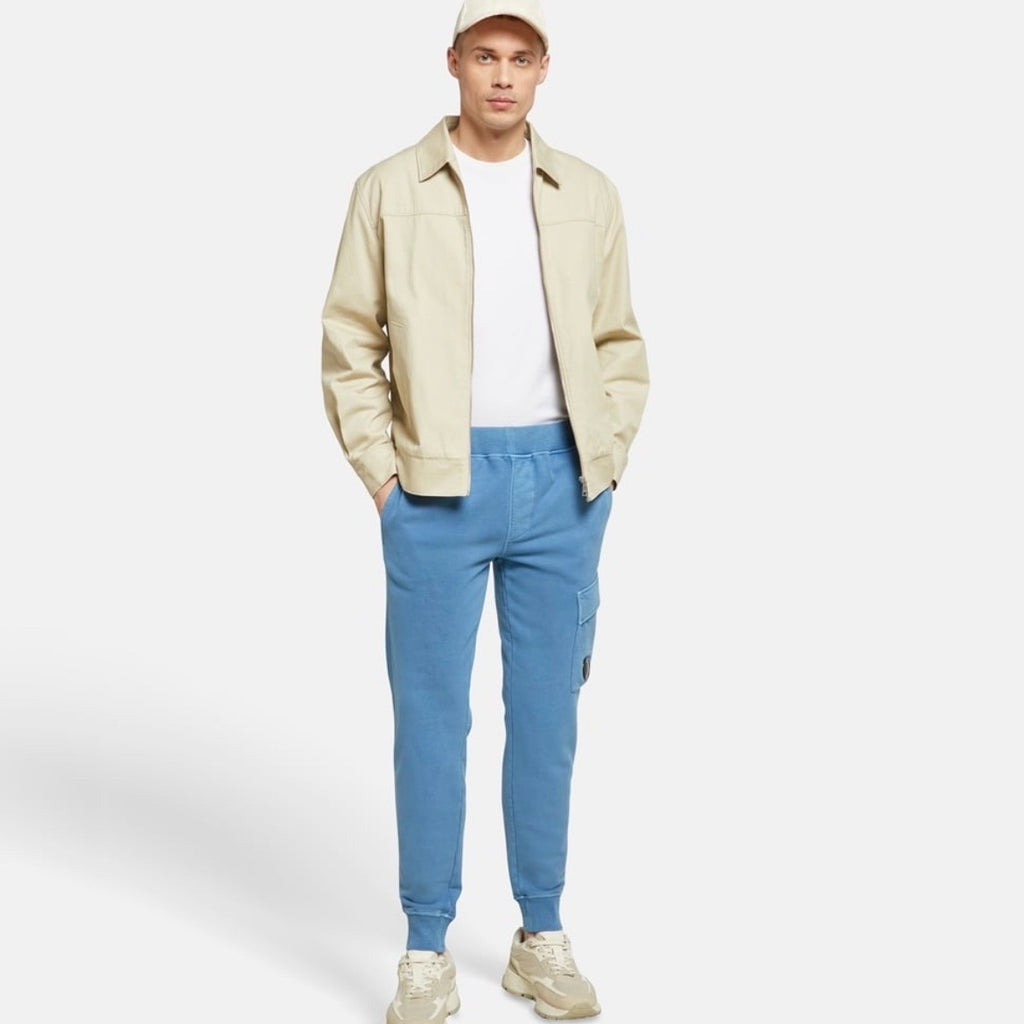 Pantalon Jogging CP Company — Bleu Ciel Délavé