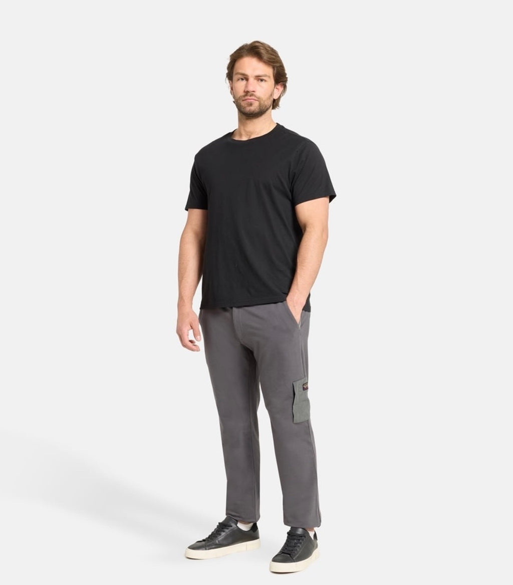 Pantalon Jogging Paul & Shark — Gris Anthracite