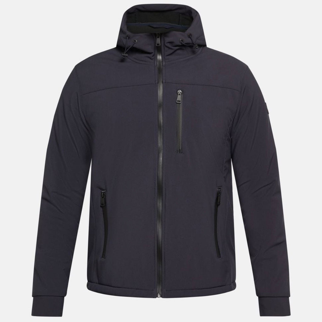 Veste Softshell à Capuche Paul & Shark — Bleu Nuit