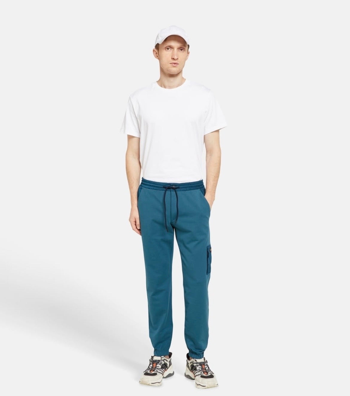 Pantalon Jogging Paul & Shark — Bleu Pétrole