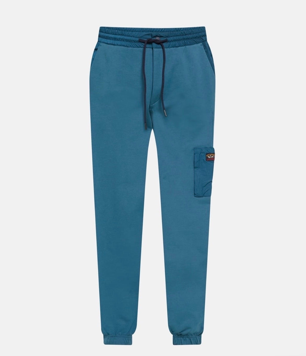 Pantalon Jogging Paul & Shark — Bleu Pétrole