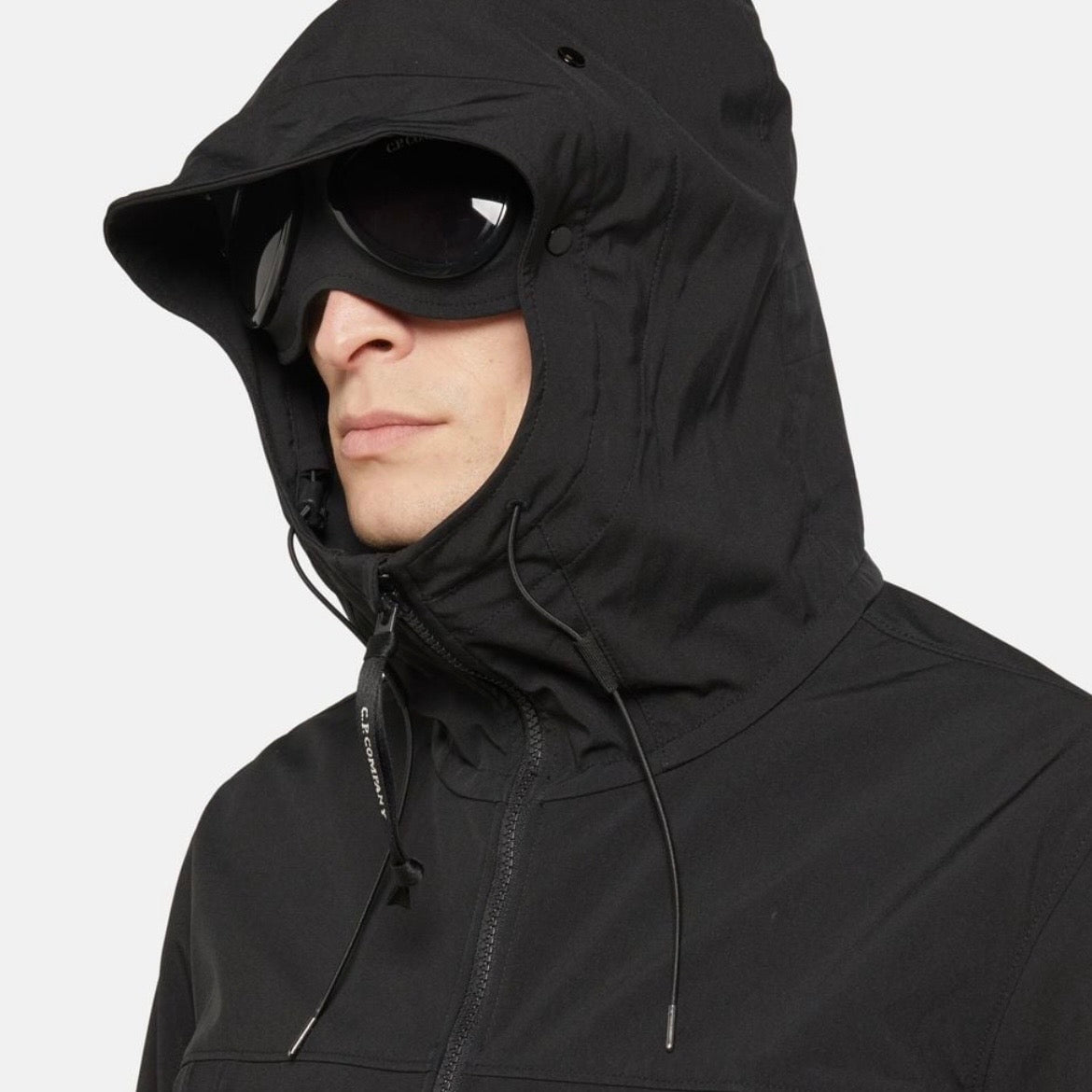 Veste à Capuche C.P. Company lunettes - Noir