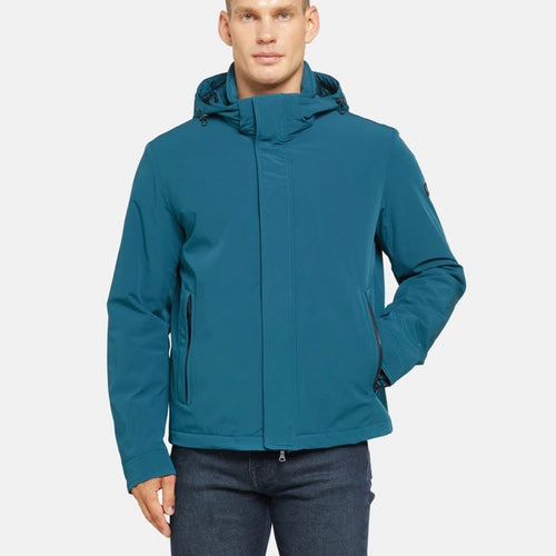 Blouson à Capuche Paul & Shark — Bleu Pétrole