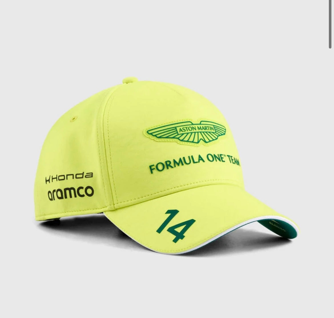 Casquette Jaune Aston Martin — Collection 2026