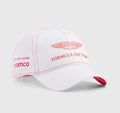 Casquette Blanche et Orange Aston Martin