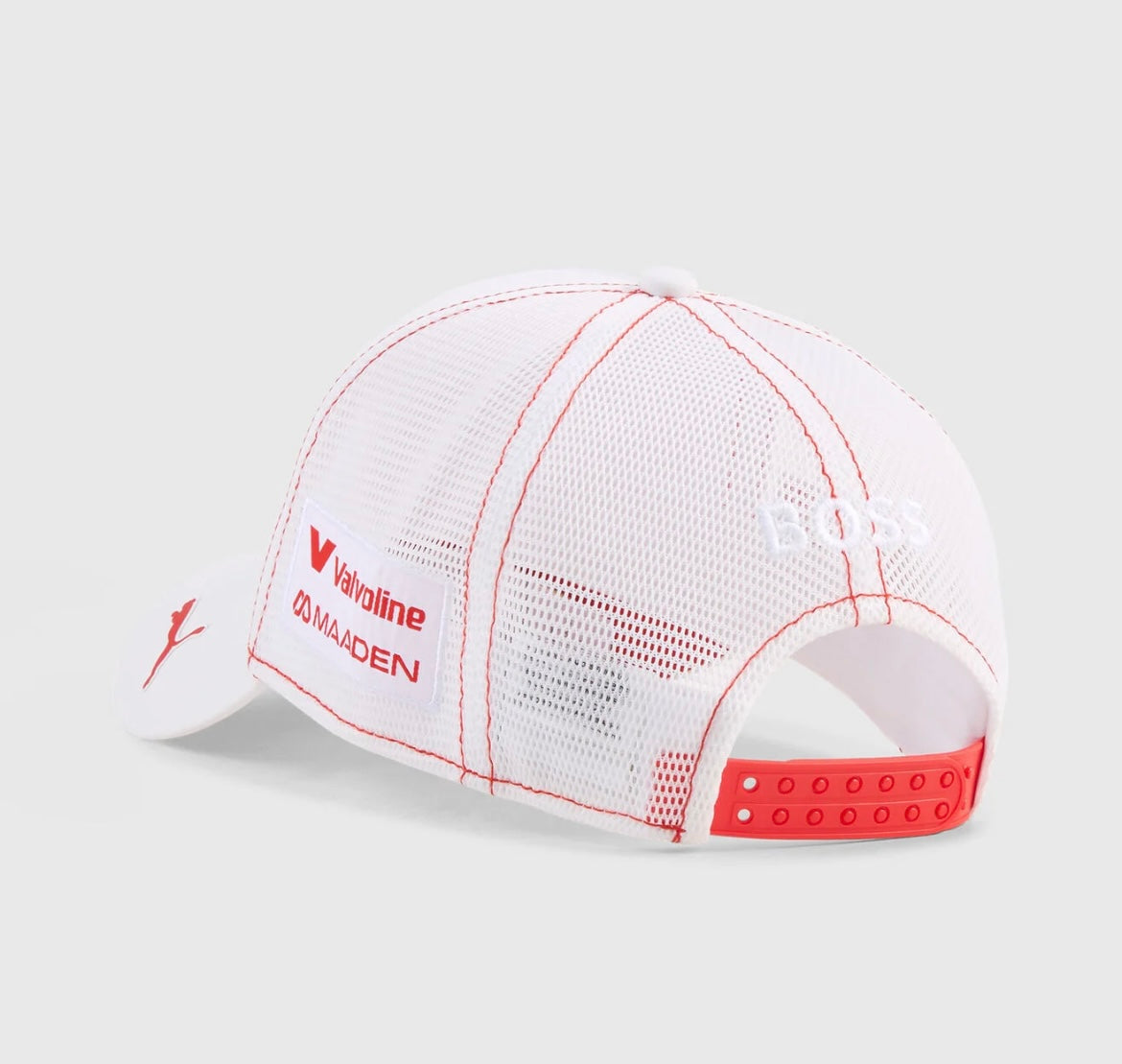 Casquette Blanche et Orange Aston Martin