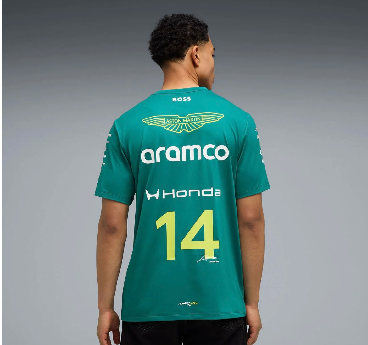 T-shirt Aston Martin 2026 — Édition Alonso