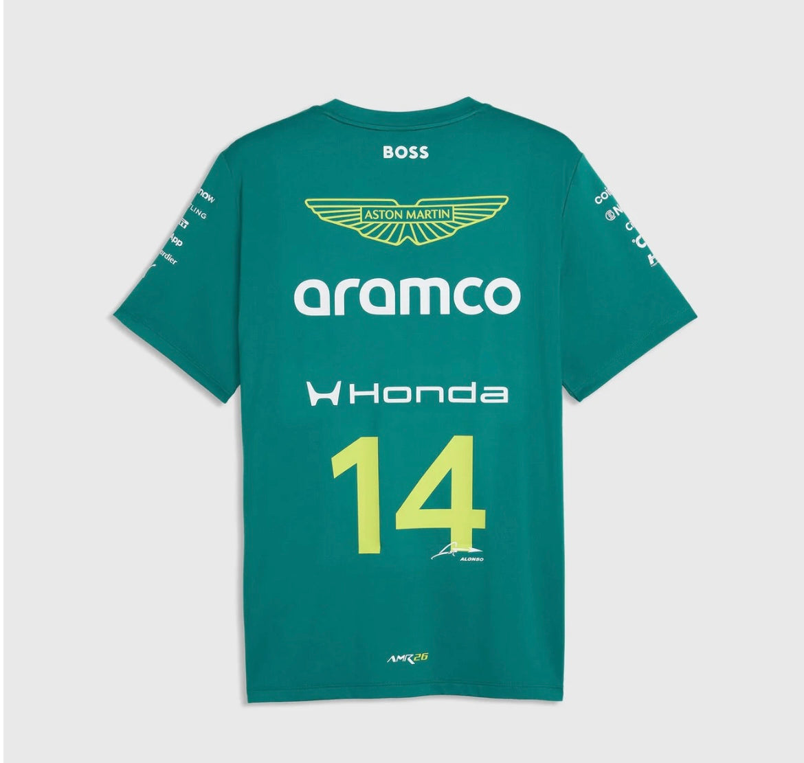 T-shirt Aston Martin 2026 — Édition Alonso