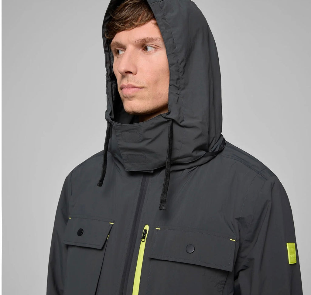 Veste 6 Poches Noire Aston Martine