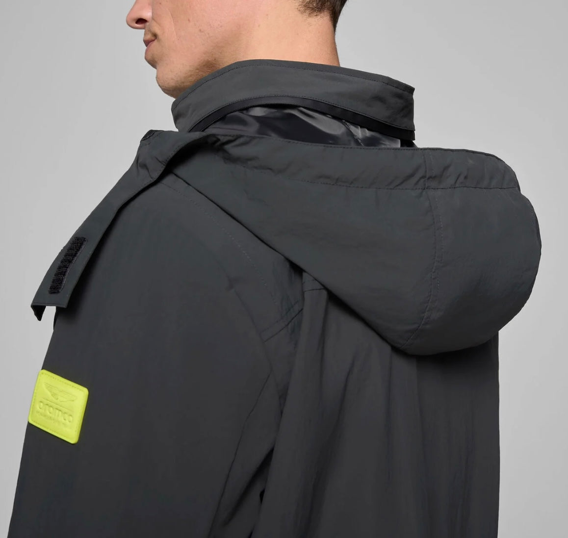 Veste 6 Poches Noire Aston Martine