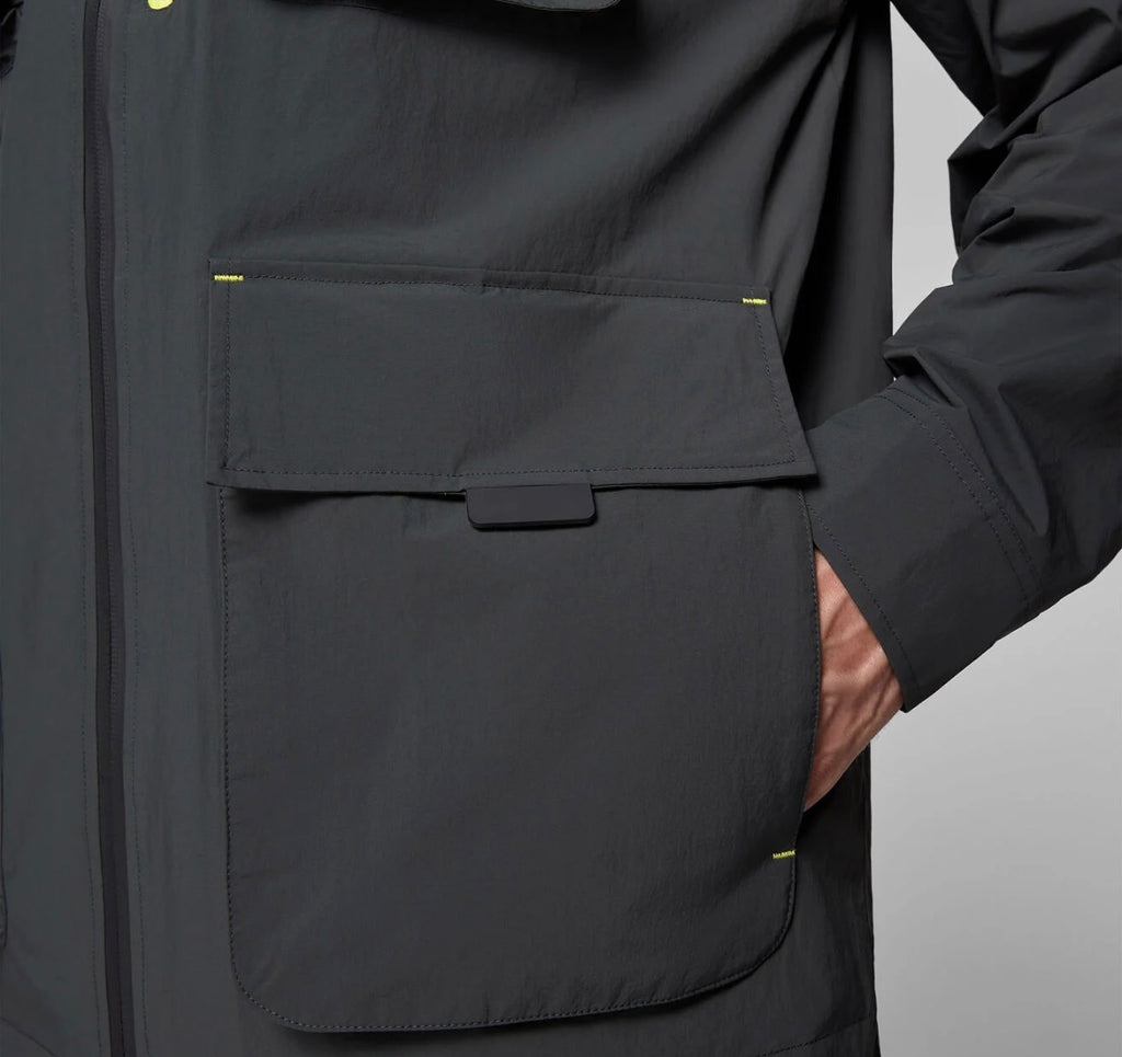 Veste 6 Poches Noire Aston Martine